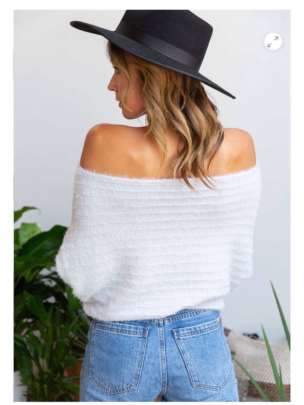 lovestitch Light Gray Ribbed Cowl Neck Sweater